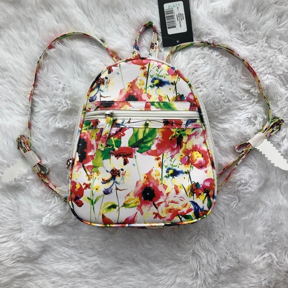FLASH SALE  🖤🖤 FLORAL PRINT TRENDY BACKPACK - Picture 6 of 10